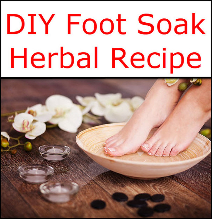 DIY Foot Soak Herbal Recipe