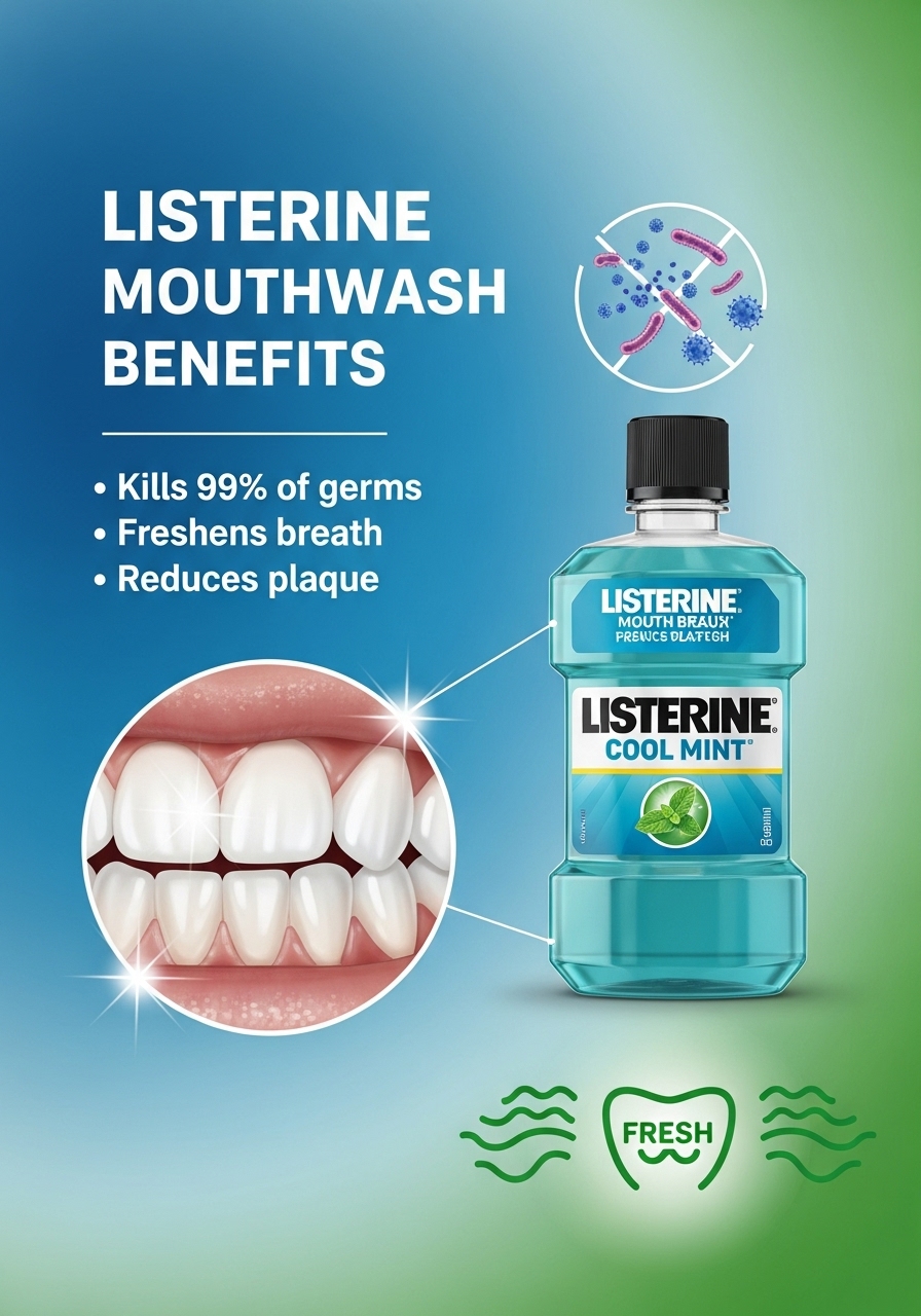 Listerine Mouthwash Benefits