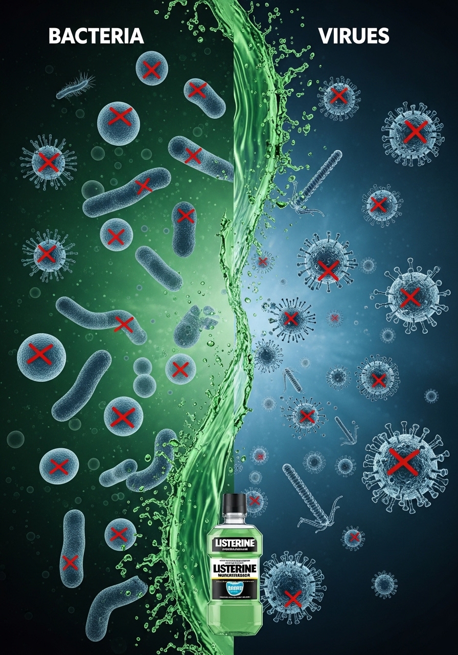 Does Listerine Kill Bacteria and Viruses