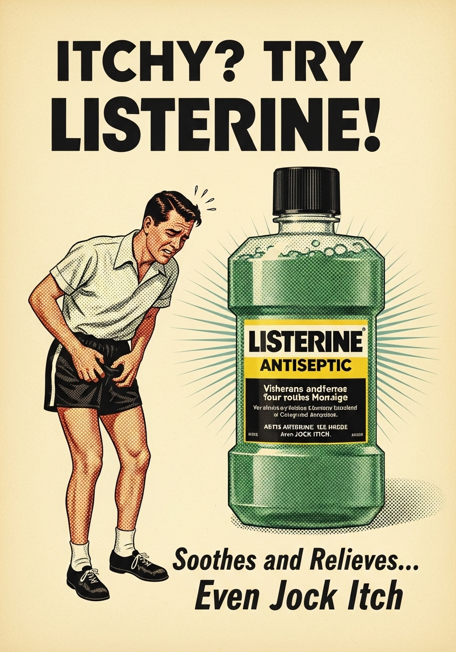 Listerine as Jock Itch Remedy